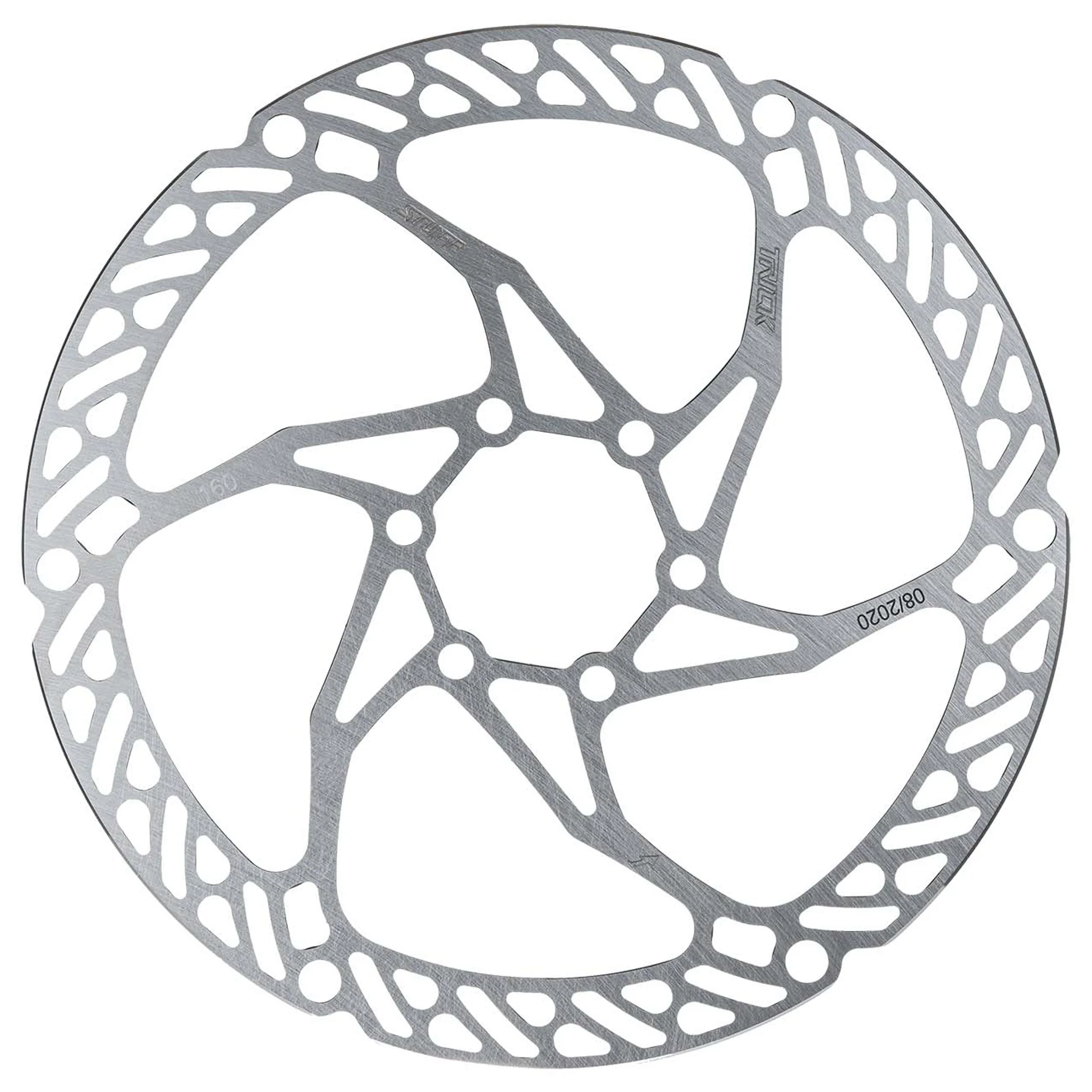 Trickstuff Ultra Light 160mm Rotor 6-Bolt Silver