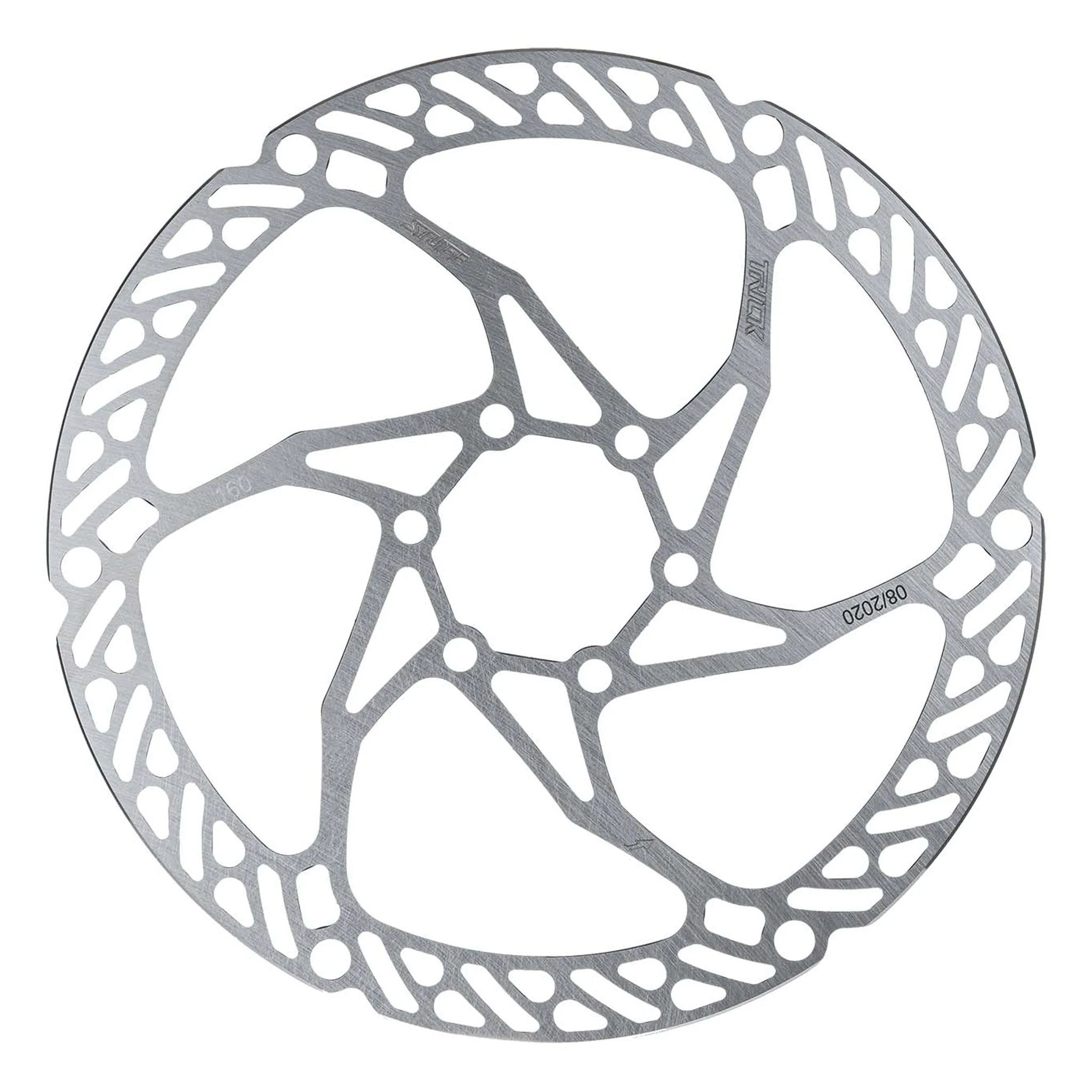 Trickstuff Ultra Light 180mm Rotor 6-Bolt Silver