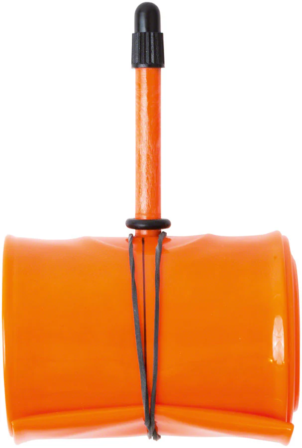 Tubolito Tubo MTB Plus Tube - 27.5+ x 2.5-3.0" 42mm Presta Valve Orange - Image 2