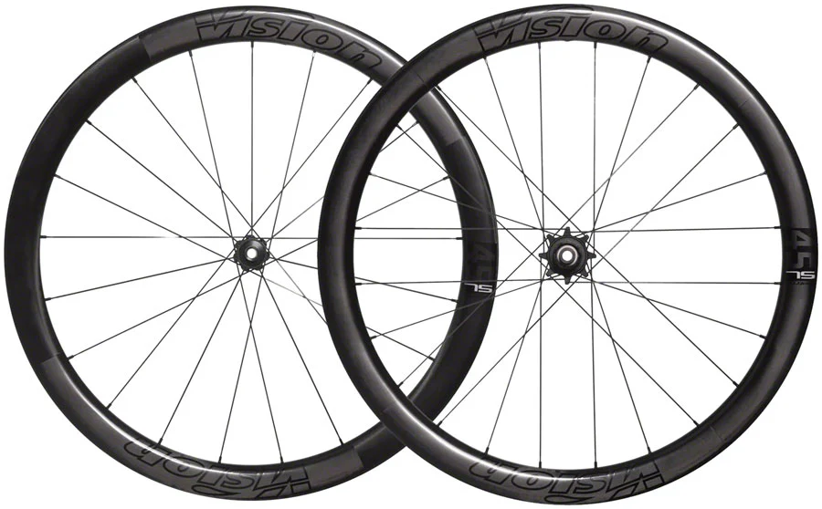 Vision Metron 45 SL TL Disc Wheelset - 700 12x100mm/12x142mm Center-Lock XDR BLK