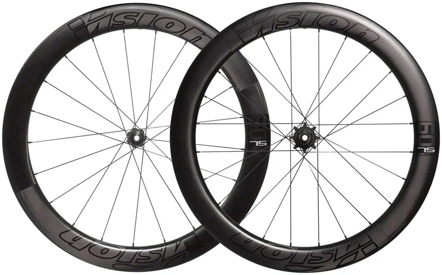 Vision Metron 60 SL TL Disc Wheelset - 700 12x100mm/12x142mm Center-Lock XDR BLK