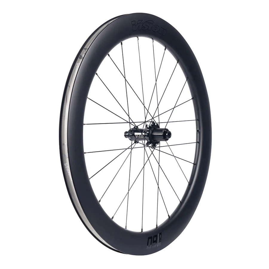 Vision SC60 SL Wheelset - 700 12 x 100mm/12 x 142mm Center-Lock XDR Carbon BLK