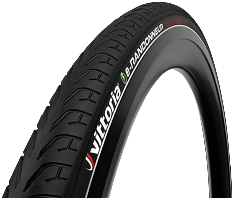 Vittoria e-Randonneur Tire - 700 x 48 Clincher Wire Black/Reflective G2.0