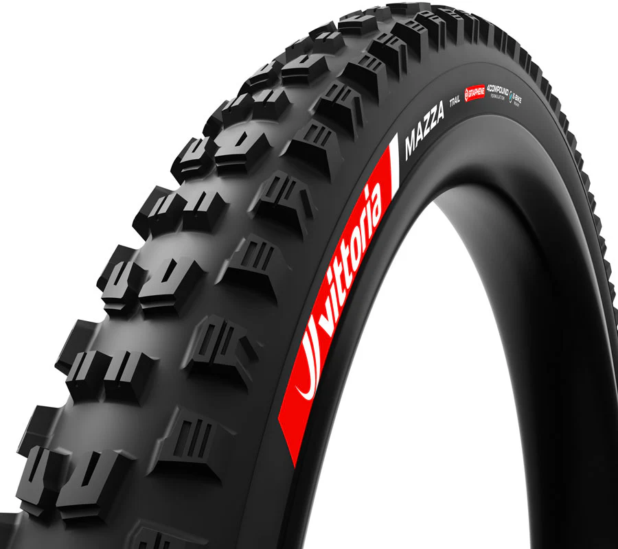 Vittoria Mazza Trail Tire - 29 x 2.6 Tubeless Folding BLK BLK 4C Graphene Trail G2.0 E-Bike