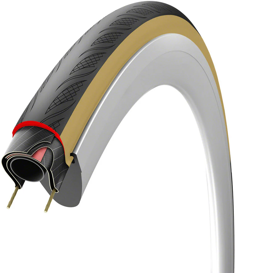 Vittoria Rubino V Tire - 700 x 30 Clincher Folding BLK/Tan 1C Graphene + Silica G2.0 - Image 3
