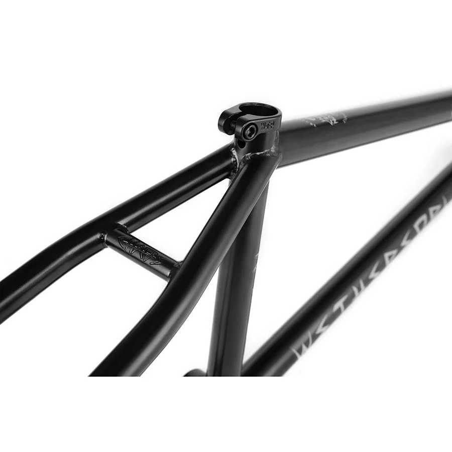 We The People Chaos Machine BMX Frame Black 21.7''