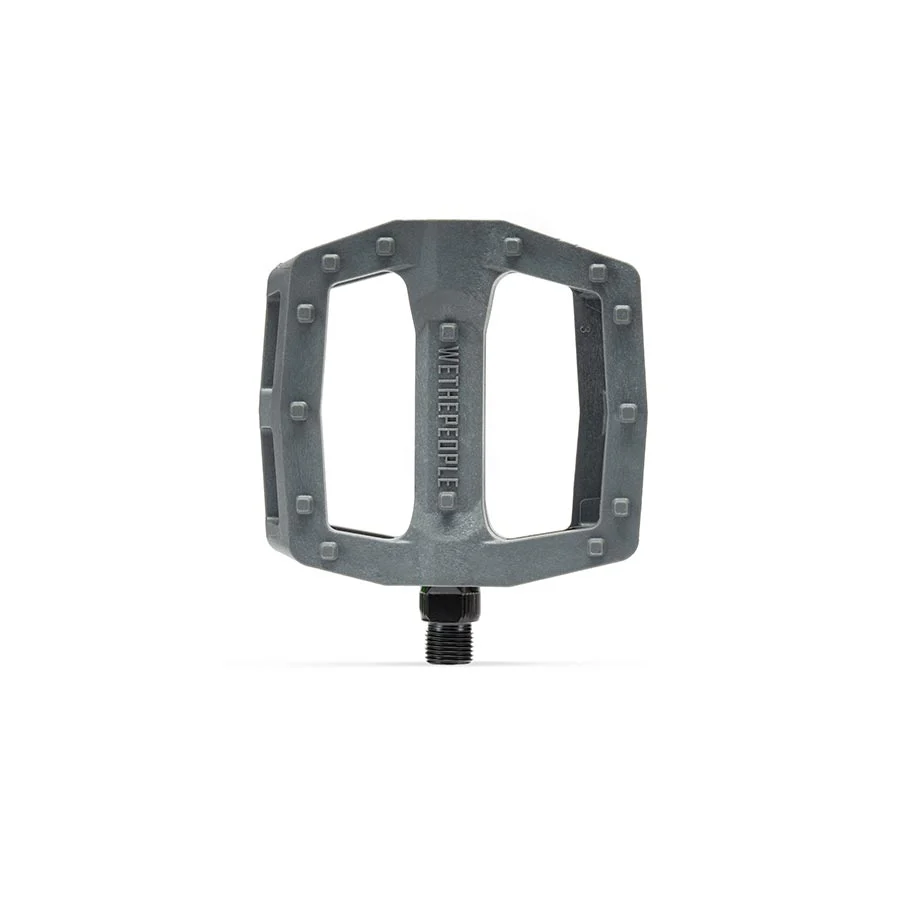 We The People Logic Platform Pedals Body: Nylon Spindle: Cr-Mo 9/16'' Grey Pair