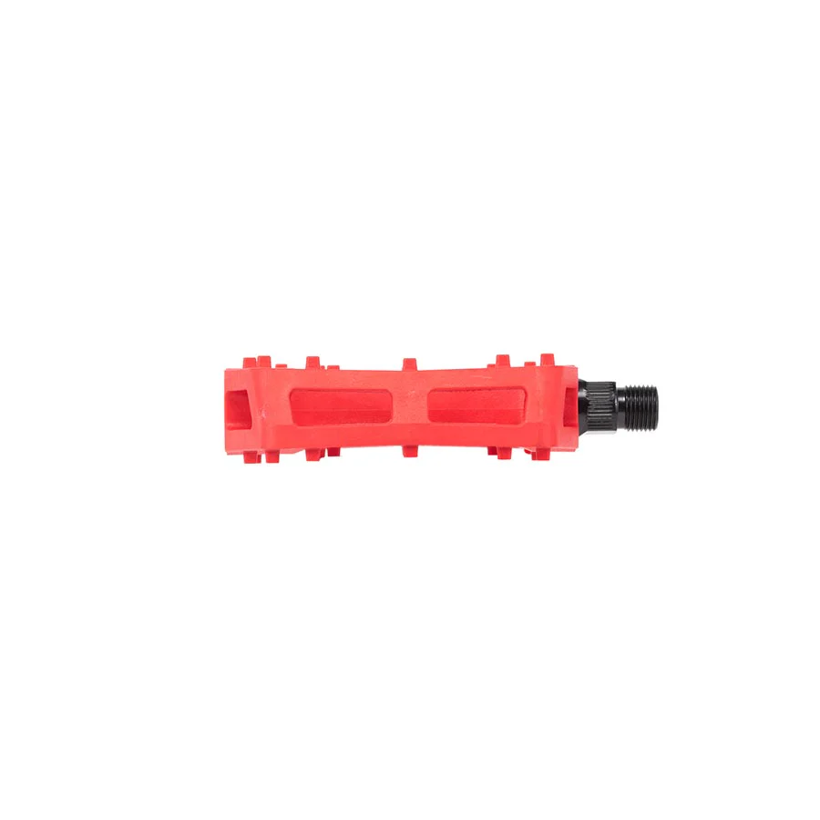 We The People Logic Platform Pedals Body: Nylon Spindle: Cr-Mo 9/16'' Red Pair