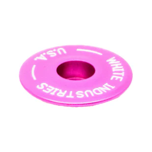 White Industries Headset Top Cap 6061-T6 Aluminum Pink