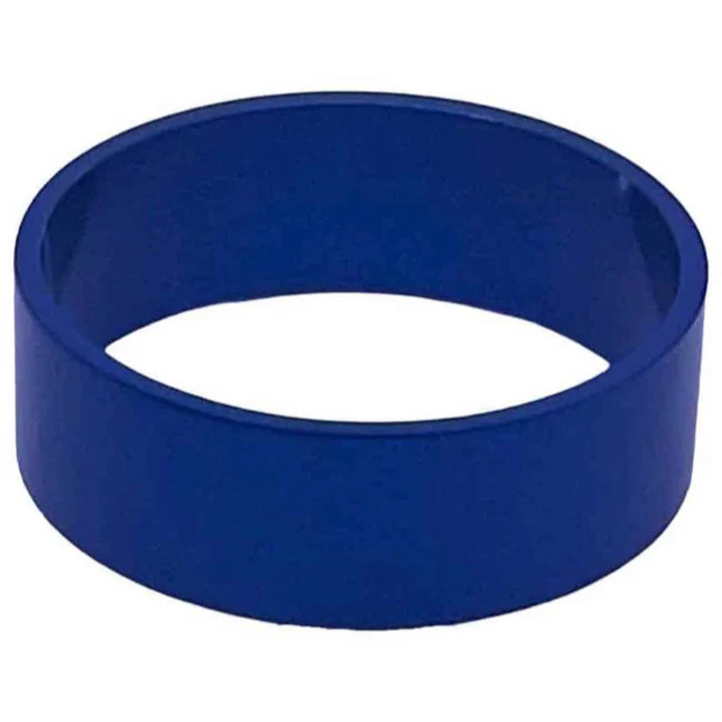 White Industries Straight Headset Spacer 10mm 1-1/8" Blue Each