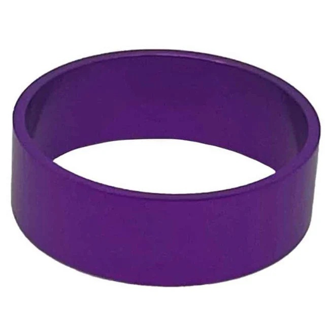 White Industries Straight Headset Spacer 10mm 1-1/8" Purple