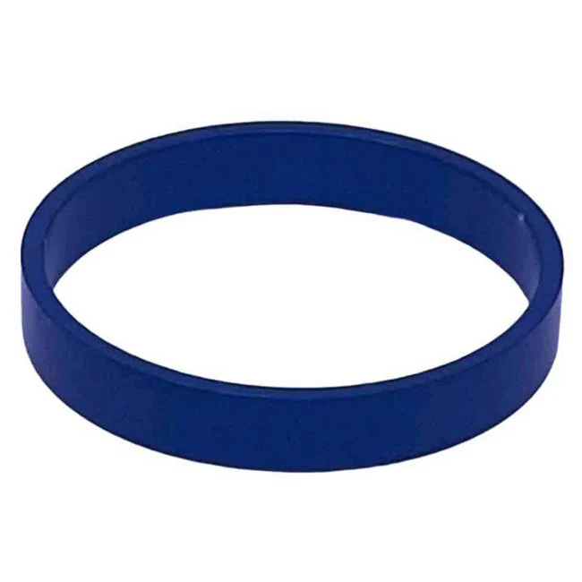 White Industries Straight Headset Spacer 5mm 1-1/8" Blue Each