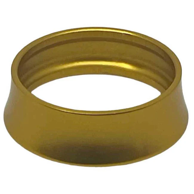 White Industries Tapered Headset Spacer 10mm 1-1/8" Gold Each