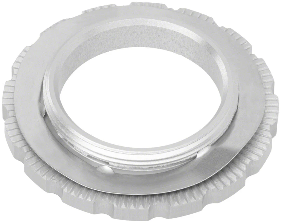 Wolf Tooth CenterLock Rotor Lockring - External Splined Silver - Image 2