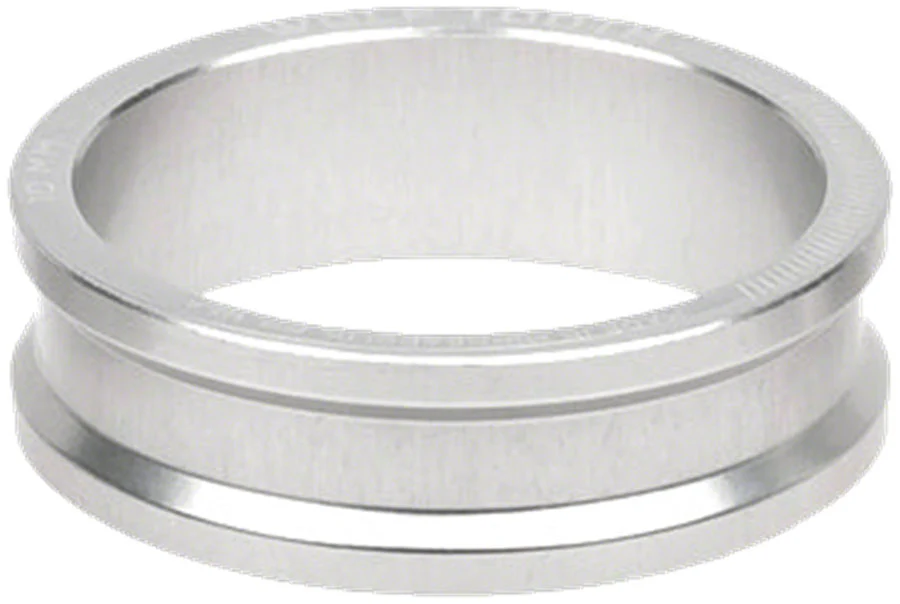 Wolf Tooth Precision Headset Stack Spacer - 10mm Raw Silver 1 pc.